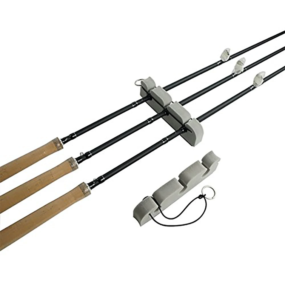 Aventik Magnetic Rod Holders Combo Pack 2 designs 1 Pack Magnetic Power Safe Holding Steel Body