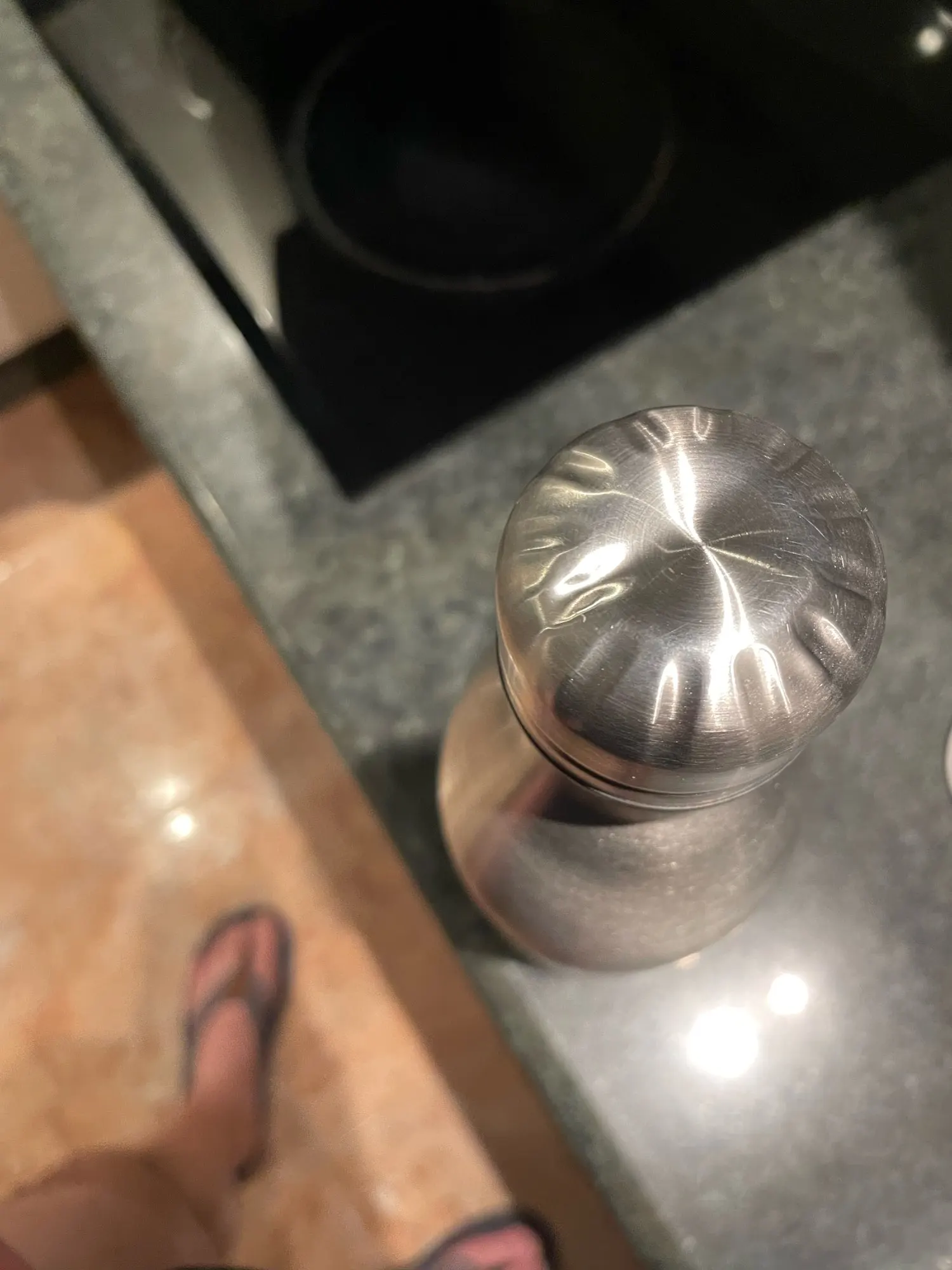 Stainless Steel Water Bottle 1 Liter Free Shipping Items, Drink Bottle for Sport Travel Cups, 500 750 1000ml Water Bottles photo review