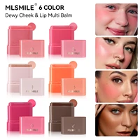 2-in-1 Flat Tube Fruit Blush & Lipstick Stick | Easy to Apply, Highlighter & Contour | Multi-Use Lip & Cheek Makeup 1