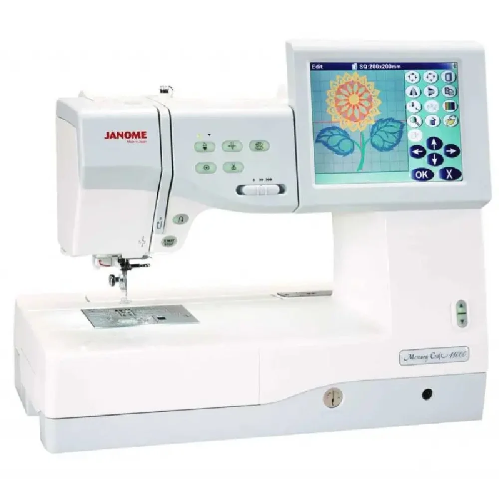 New Authentic Janome Memory Craft 11000 Special Edition Sewing-Quilting & Embroidery Machine OL