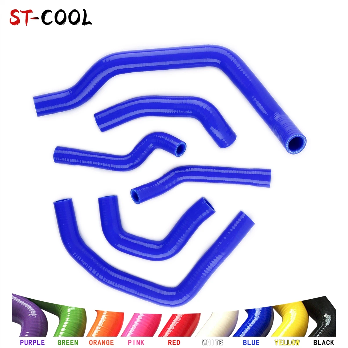 

For 1994-2003 Honda CB500 CB 500 1995 1996 1997 1998 1999 2000 2001 2002 High Performance Radiator Tube Silicone Hoses Kit 6Pcs