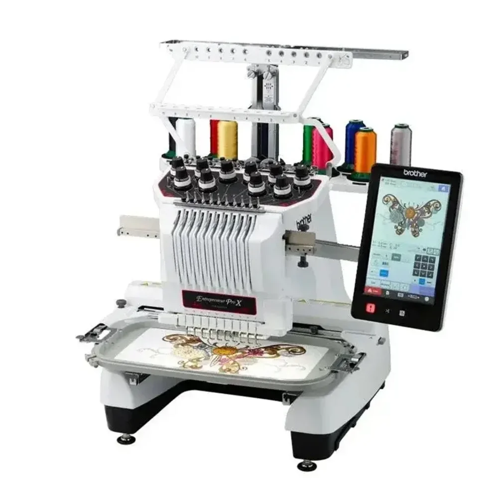 Promo New Brother PR1050X PR1055X Six-Needle Embroidery Machines