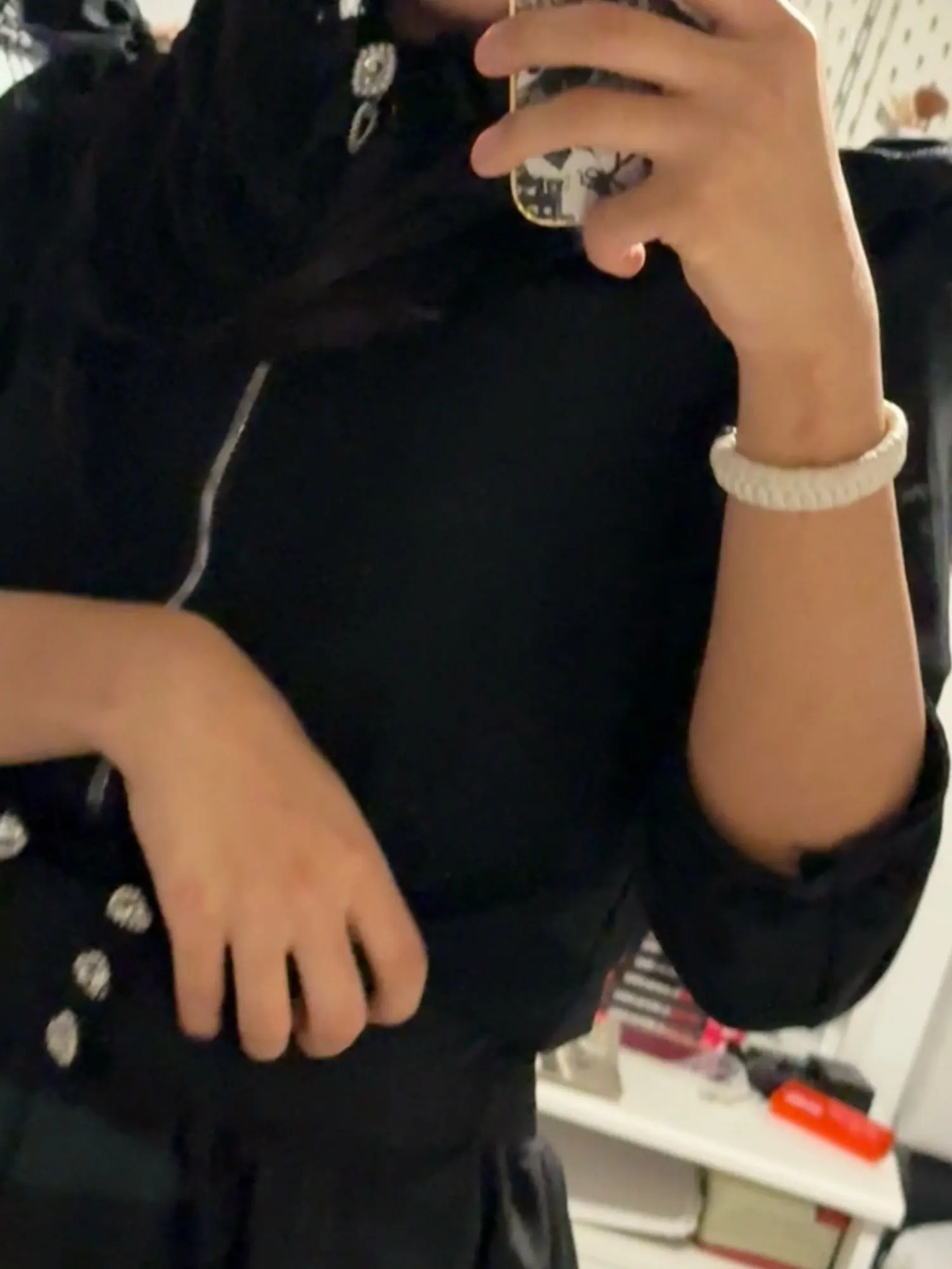 Black Jirai Kei Top and Skirt Set photo review