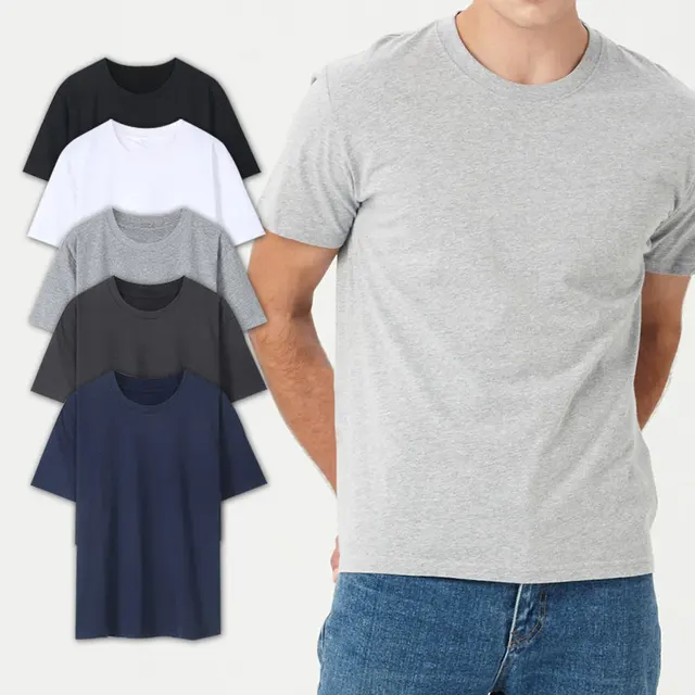 편안함과 스타일을 한 번에 만족시키는 남녀공용 반팔 무지 이너 티셔츠