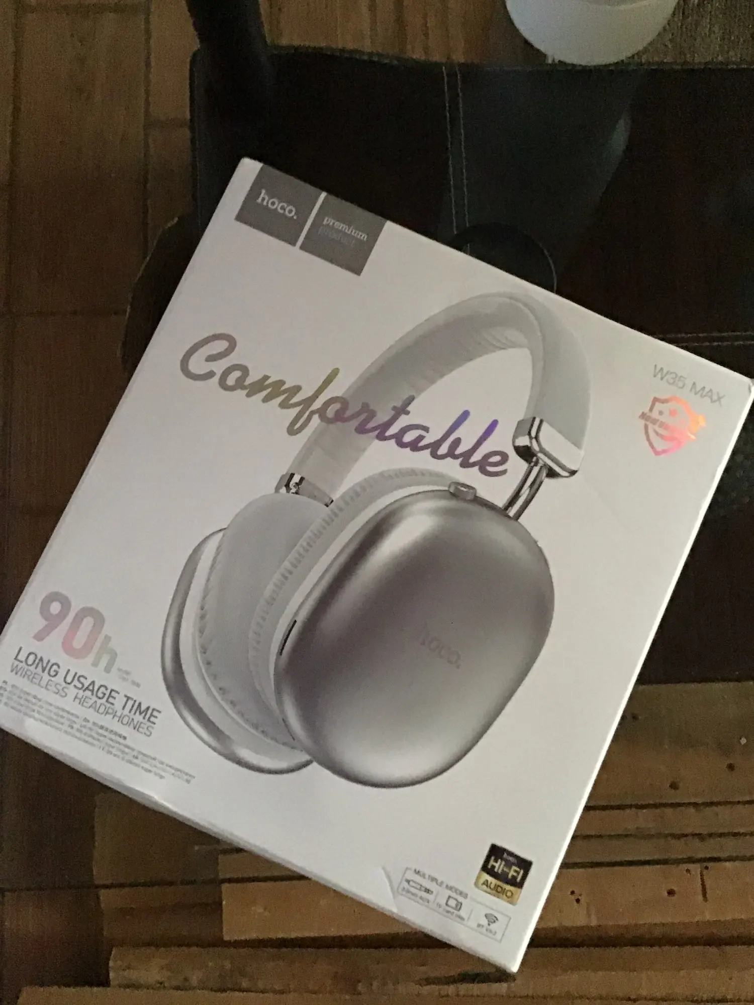 HOCO W35 Max Wireless Headphones – Power Meets Play in Full Color photo review