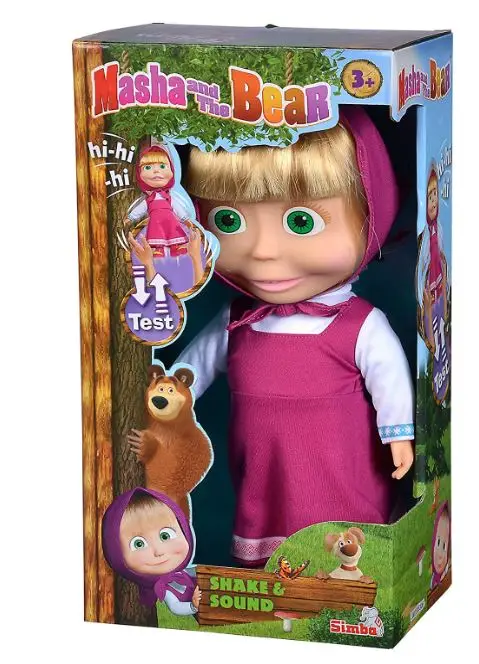 masha様 Masha and The Bear Style Doll 12cm 109301680 | Colorland Toys