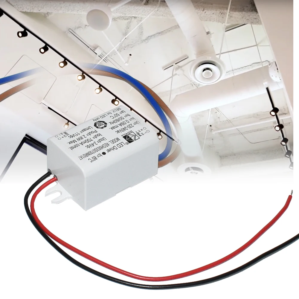 4W 5W 6W 7W 소형 미니 LED 드라이버, 150mA 250mA 300mA 350mA 500mA 700mA 정전류 전원 공급 장치 COB 칩용 높은 PFC SELV
