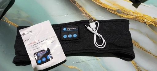 Original Wireless Bluetooth Headset Sports Sleep Headband Eye Mask photo review