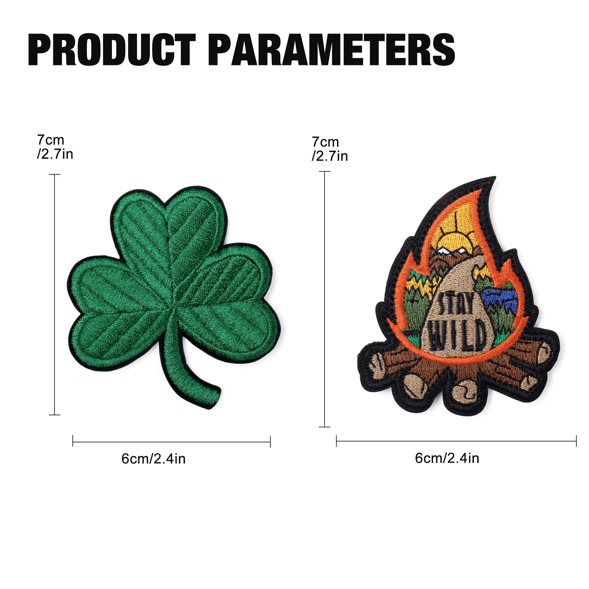 MARDINGTOP 12-Pcs Set, Patches + Molle Patch Panels