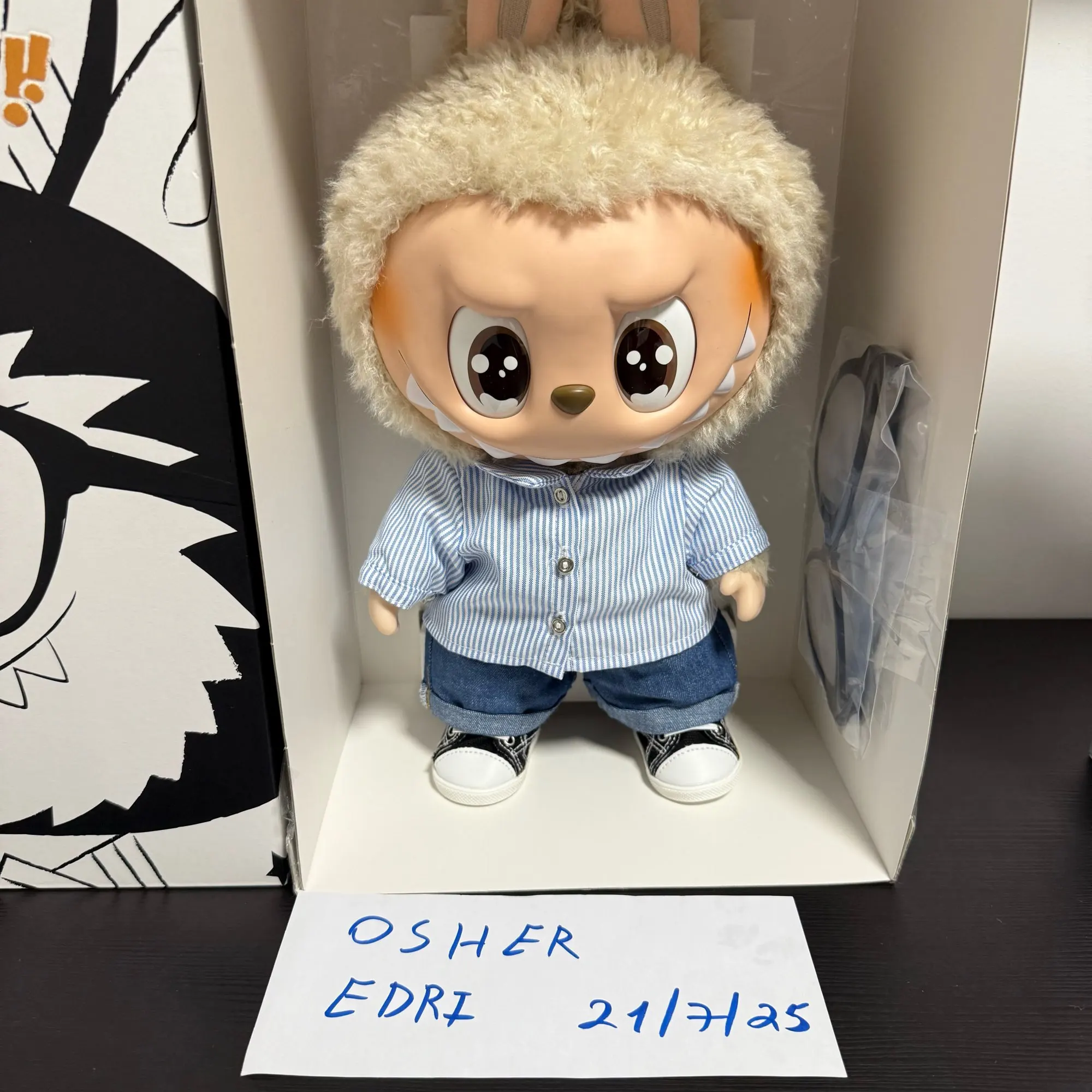 POP MART THE MONSTERS - FLIP WITH ME Vinyl Plush Doll Limited to