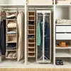 Canvas Hanging Wardrobe, Ideal for Closet or Storage Organization. 3