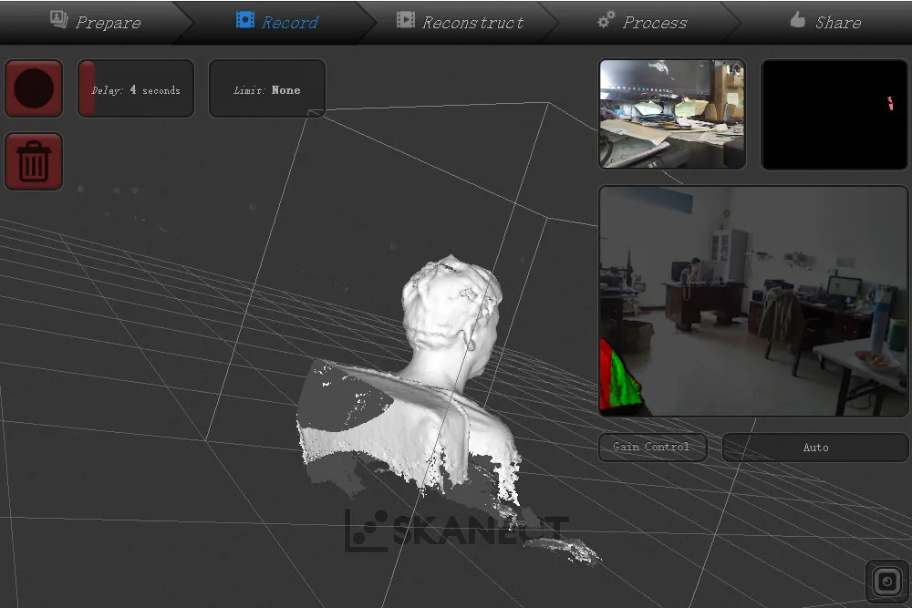 Scanner 3D pour imprimante 3D Haute Précision ZS1 Scanner 3D Manuel