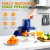 2025 Upgrade 2-in-1 Electric Garlic & Fruit Peeler - Effortless Peeling in 20 Seconds,Easy to Clean, Remover Tool for Kitchen 2