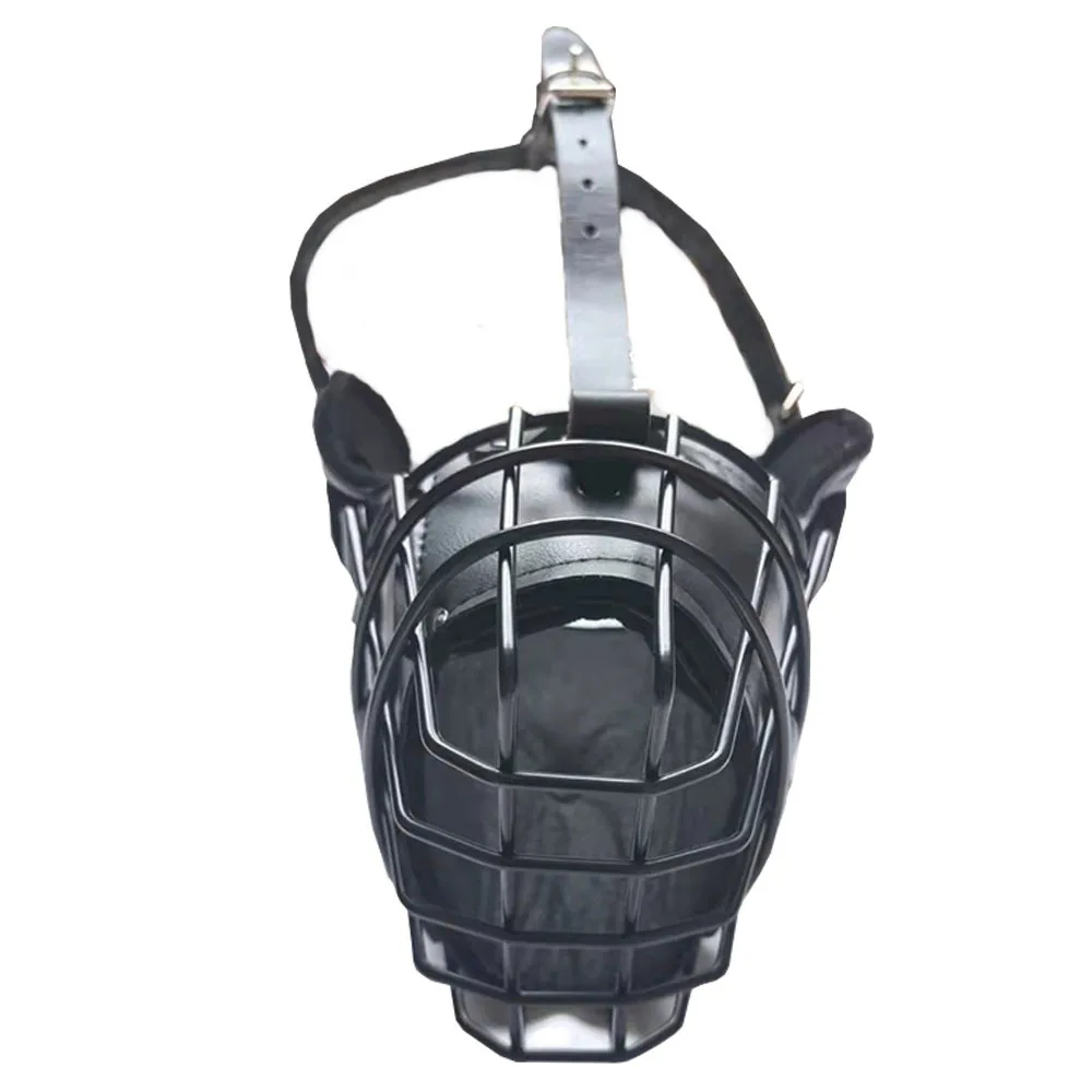 Service Dog Training Muzzles Anti-Bite Dog Masks Tactical Mouth Cage German Shepherd Doberman Sniffer Defense Muzzle