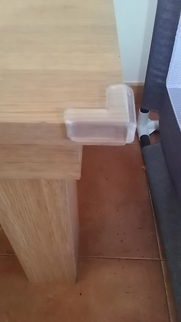 Baby Safety Silicone Table Corner Protector - Transparent Furniture Edge Guards for Collision Protection photo review