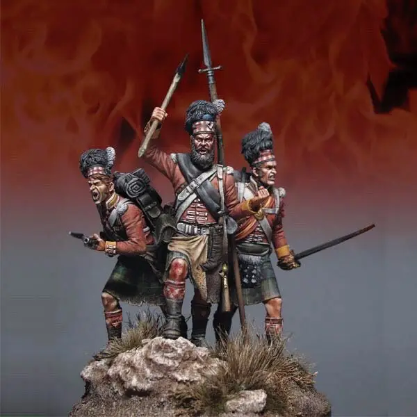54-mm-Harzmodellfigur GK, unmontierter und unbemalter Bausatz