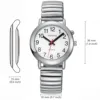 English Talking Watch Clock Watch for Blind Elderly Visually Impaired People 2