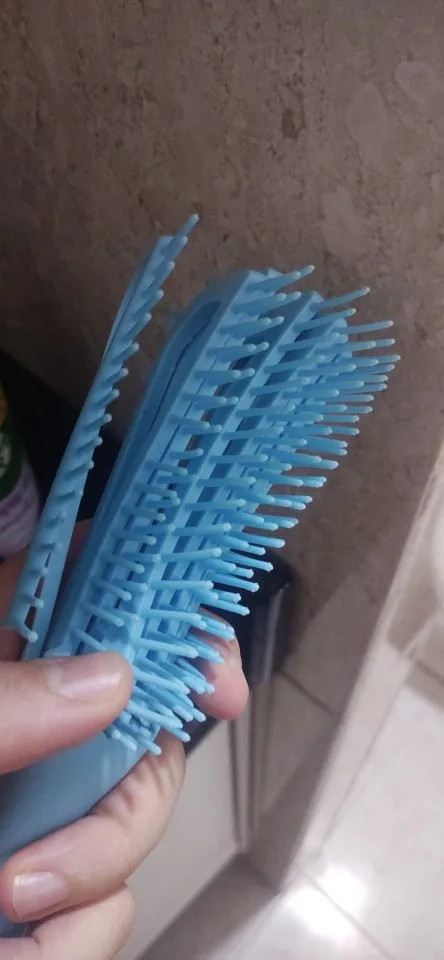 Escova Polvo Detangler para Cabelos Cacheados - Sortido - Desembarace com Facilidade e Realce a Beleza dos Seus Cachos photo review