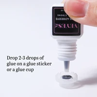 Veyes Inc 5ml Eyelash Extensions Glue Veyelash 0.5 Second Fast Drying Strong Lash Adhesive 7 Weeks Retention Volume Makeup Tools 2