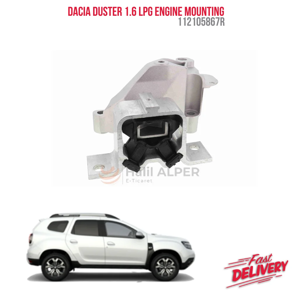 

FOR DACIA DUSTER 1.6 LPG ENGINE MOUNTING 112105867R REASONABLE PRICE DURABLE SATISFACTION FAST DELIVERY