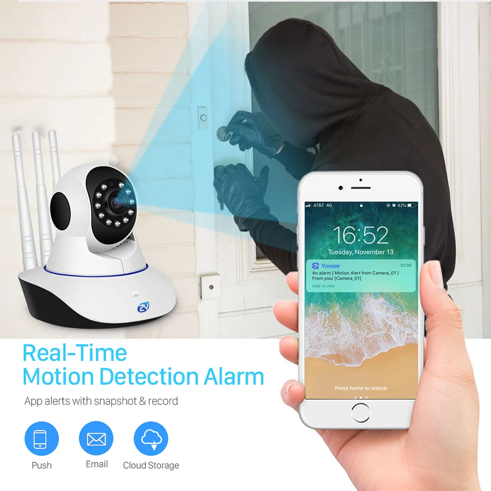 real time wireless security camera