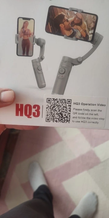 HQ3 3-Axis Gimbal Anti-Shake Stabilizer for Smartphone photo review