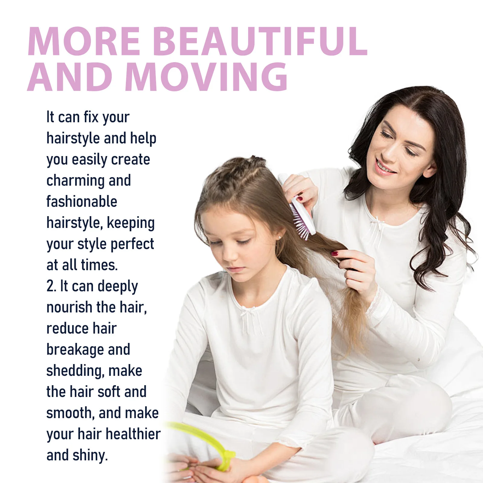 Fixed Hair Styling Spray Hair Gel Moisturize Fragrance Baby Edge Control Smooth Frizzy Leave In Conditioning Spray