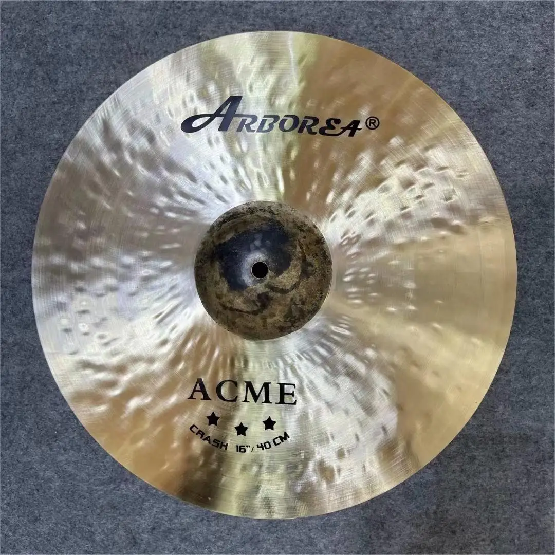 Arborea Professional Cymbal-ACME Series Crash Cymbal 14-19 inch Bronze Handmade Cymbal Drum Accessories Percussion Instrument