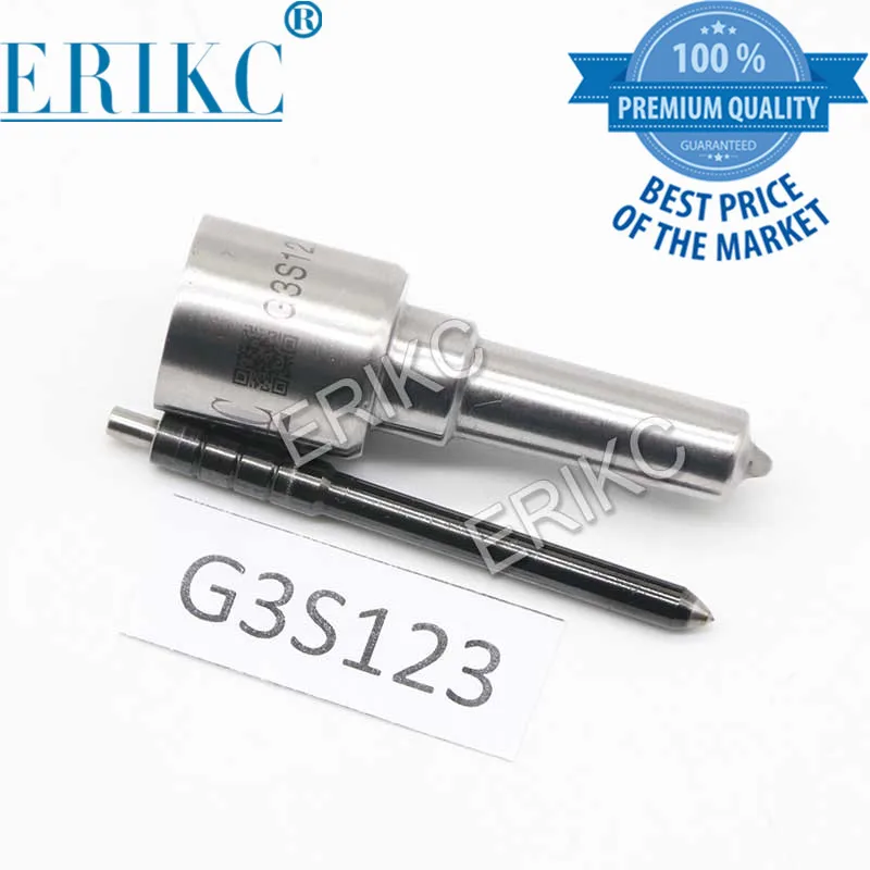 

Наконечник сопла дизельного насоса ERIKC G3S123, форсунка Форсунки общей топливной магистрали G3S123 для инжектора 293400-1230 2934001230 295050-2420