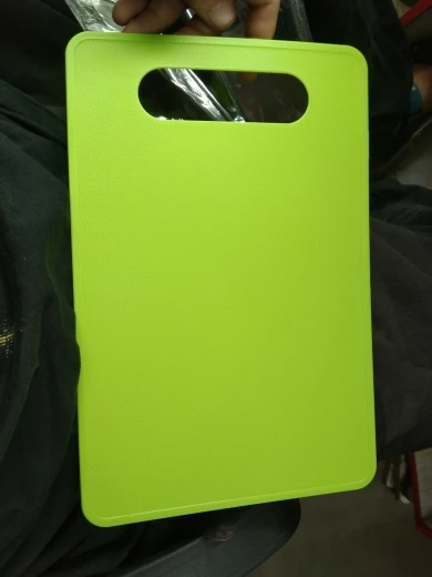 Creative PP Square Chopping Board, Non-Slip Vegetable & Fruit Cutting Board photo review