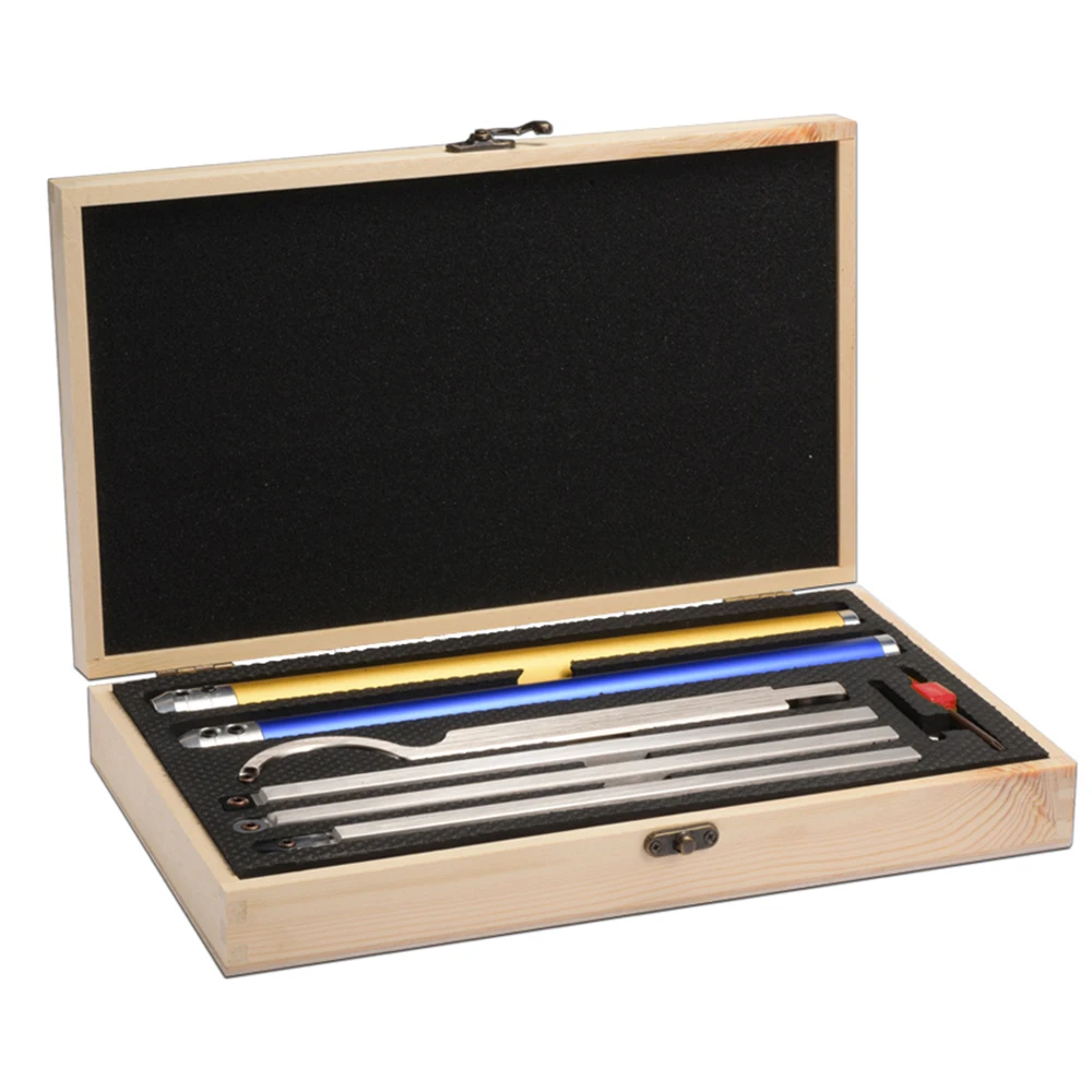 6 in1 Carbide Woodturning Tool Set Wood Turning Chisel Kit with Cutting Inserts & Box for Lathe Woodworking Tools Accessories woodturning tool set