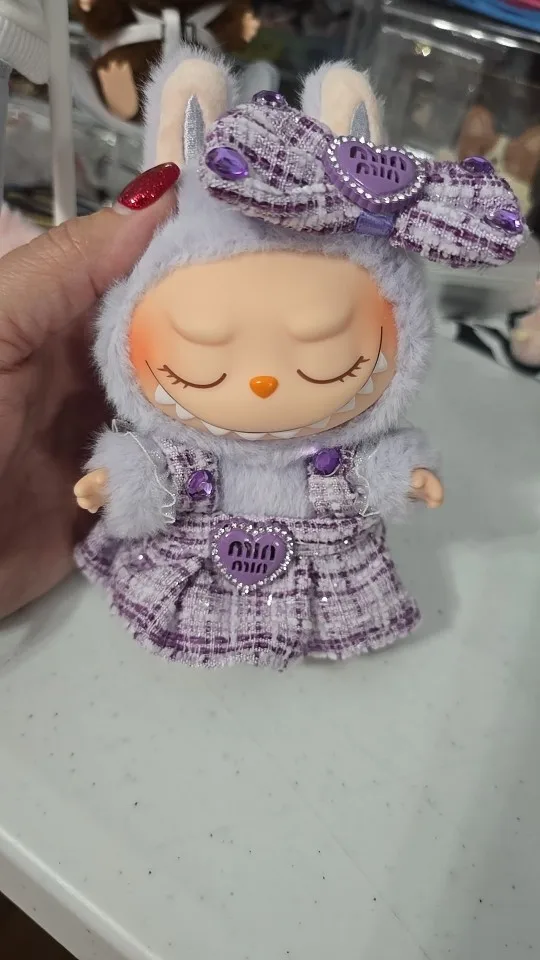 Labubu Doll Clothes - 15/17CM Kpop EXO Idol Suit & Accessories for Plush Dolls photo review