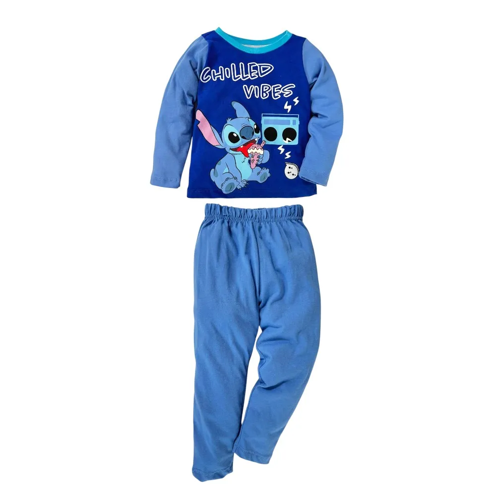 Pijama algodón estampada Disney Stitch