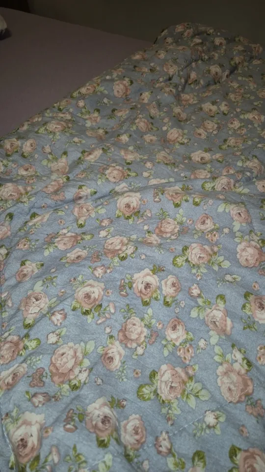 Washed Double Gauze Spring Summer Quilt Queen Grade A Lightweight Comforter Soya Fibre Filling Soft Breathable Summer Blanket photo review