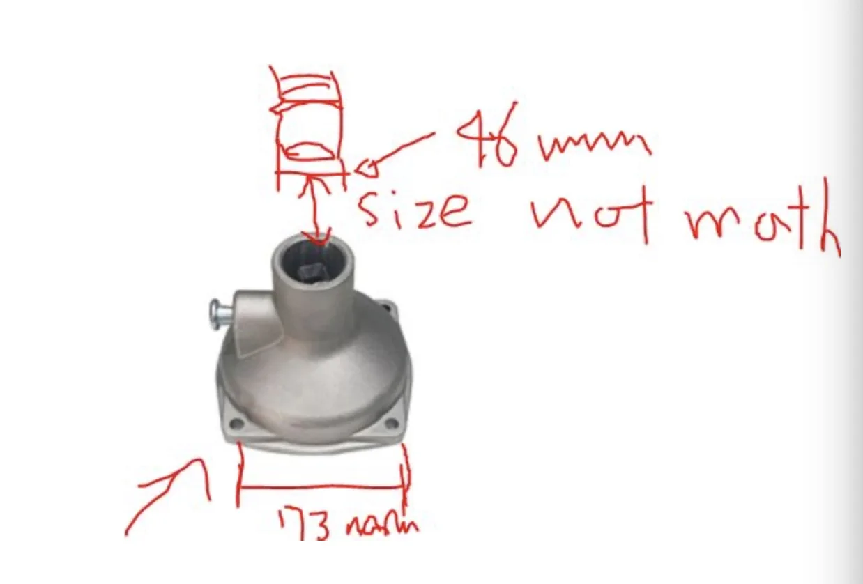 

Gasoline engine connection plate