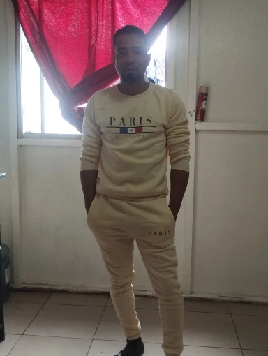 Men's Sports Set, Paris Long-sleeved, 3D Printing, Simple Design, Fashion Brand Clothing, Casuai Sets photo review