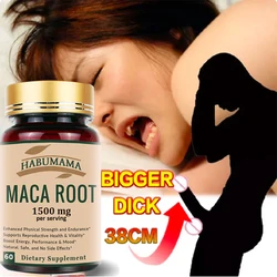 Best erections capsules, Male Enlargement Pills, Men's Energizer, Size & Stamina, Enhance Endurance, Natural Maca Ginseng Tablet
