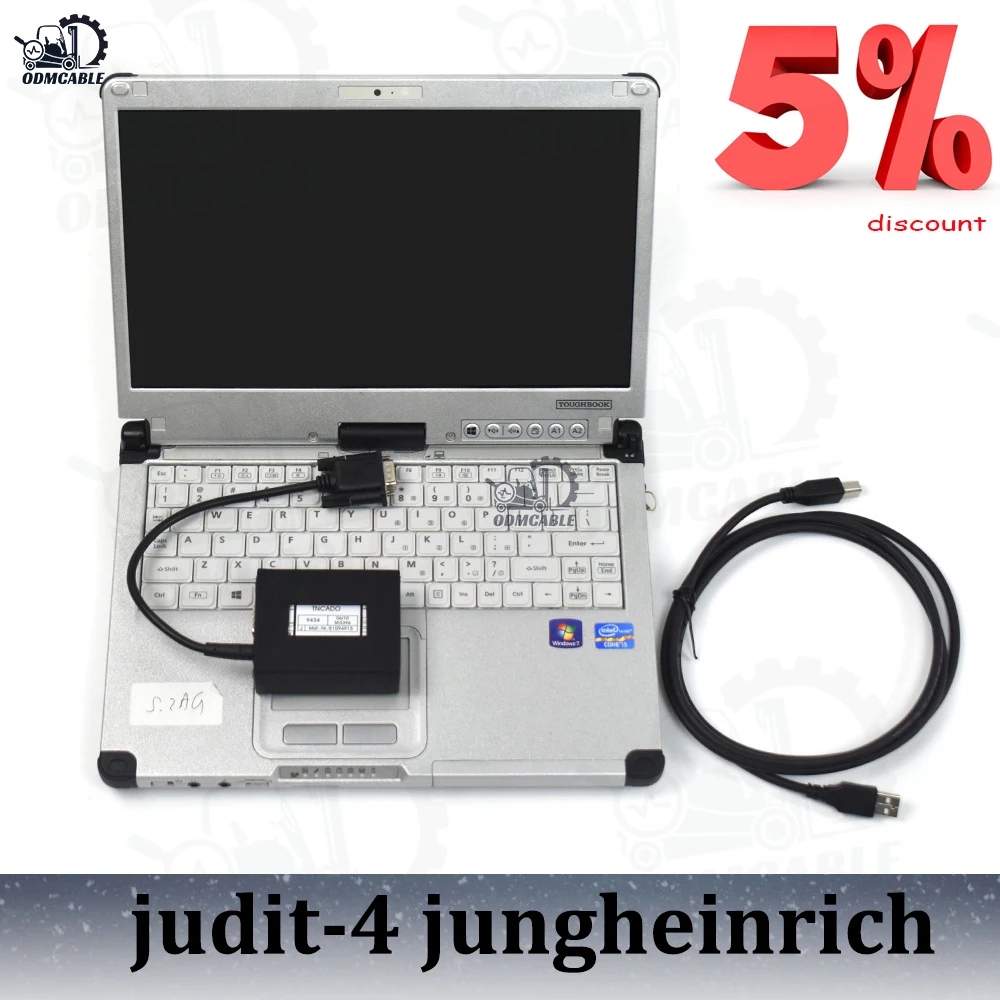 

judit box incado with judit-4 jungheinrich diagnostic scanner kit judit et &judit sh forklift diagnostic tools with CFC2