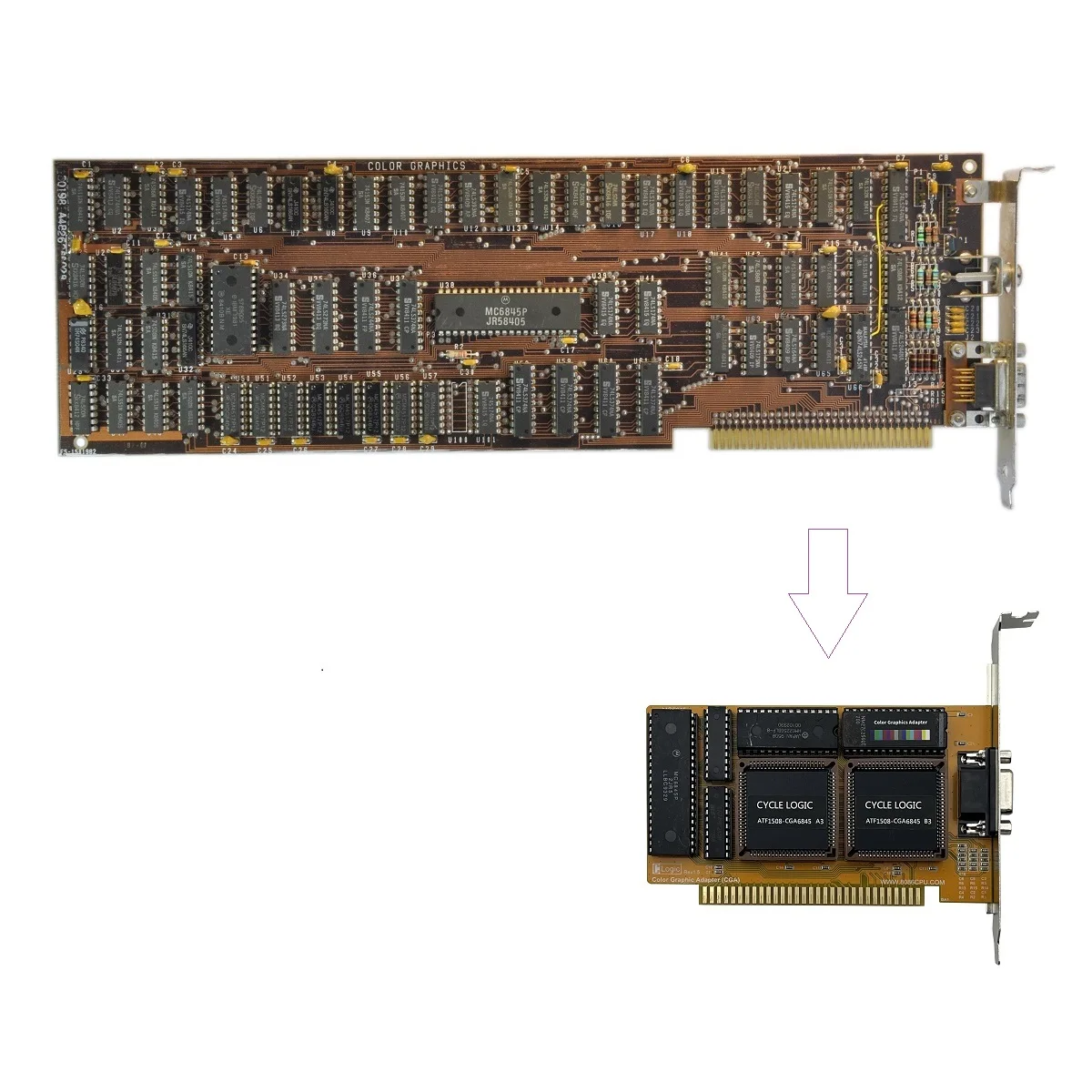Carte Graphique ST425 PCIe X1 AST2400 2K VGA 1920 X 1200 32 Bpp à 60 Hz pou2737