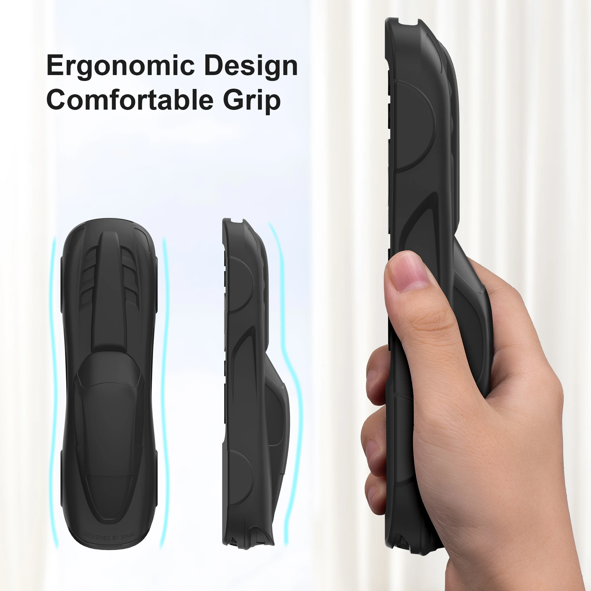 Silicone Protective Case for Xiaomi Mi TV Box S (2nd Gen) Remote/Mi TV Stick/Mi Box S/4A /4C/4X/4S Remote Cover with Lanyard