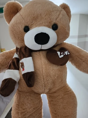 Teddy Bear With Scarf photo review
