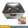 Tabletop 45cm Single Square Pan Ice Cream Roll Maker Machine Commercial Fried Ice Cream Roll Machine Yogurt Making 2