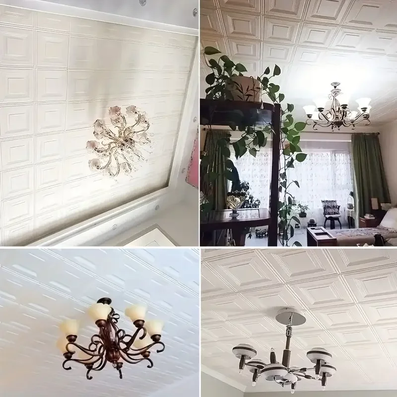1/5/10pcs 70*70cm 3D Stereo Self-Adhesive Wall Sticker Waterproof Bedroom Living Room Background Decoration Wallpaper