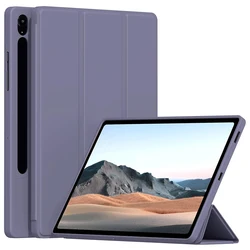 Slim Trifold Stand Smart Protective Tablet Cover - Tab S6 Lite (YT - Purple)
