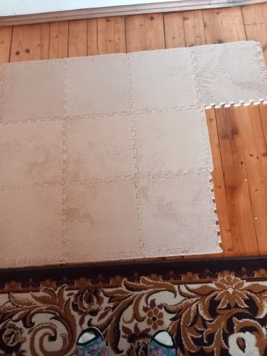 Soft Plush Kids Carpet Baby Play Mat Children's Rugs Toys EVA Foam Children's Mat photo review