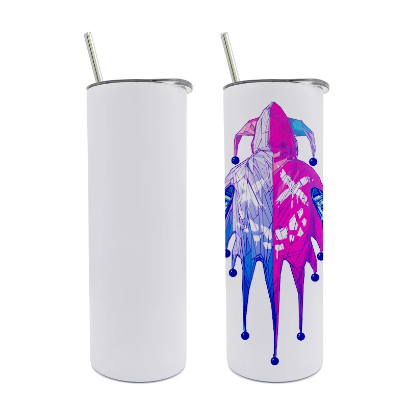 Wholesale Stainless Steel Sublimation Tumblers 20oz Straight Blank With  Straw Lip - AliExpress