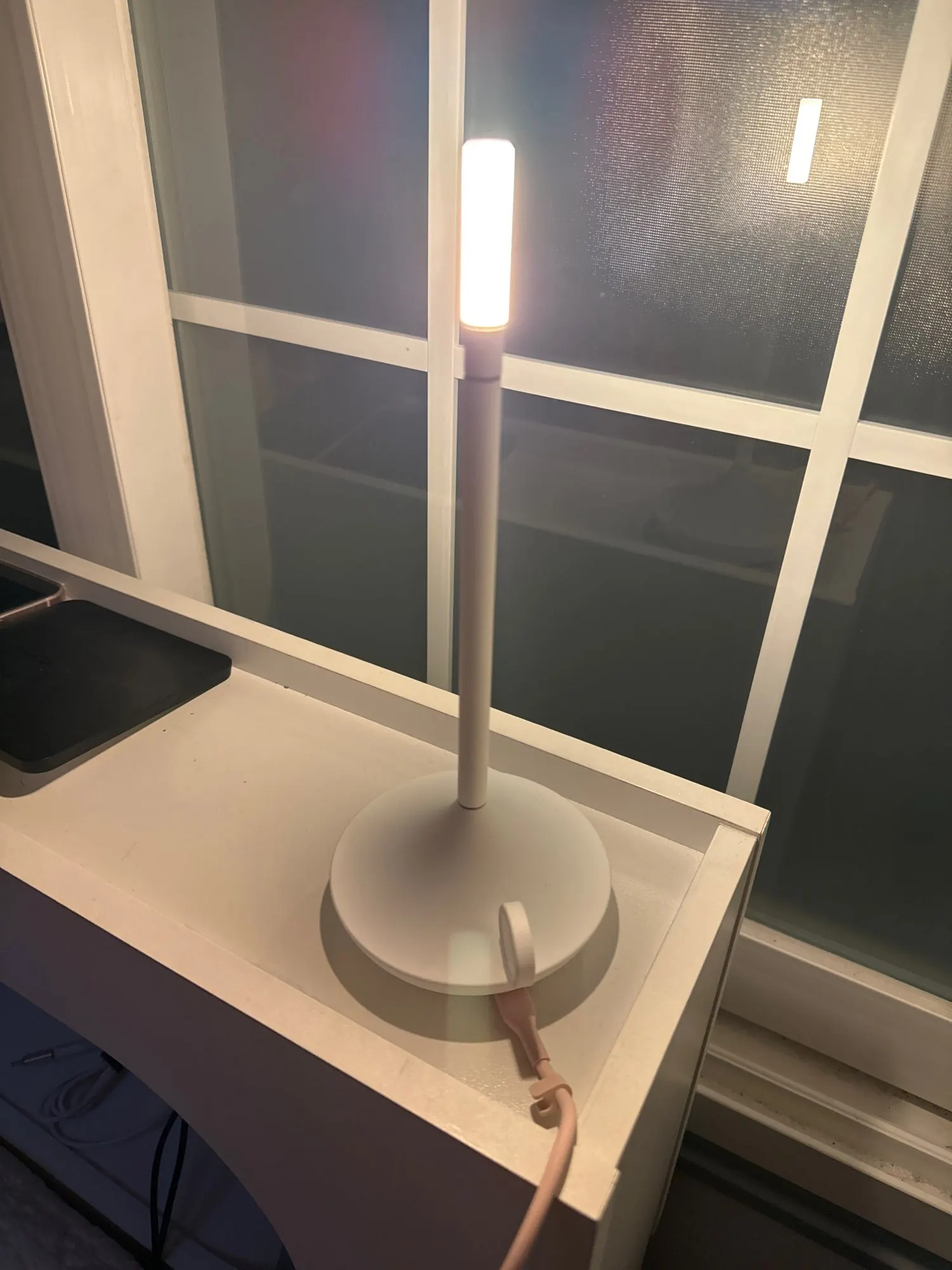 intage Glow Touch Desk Lamp, USB Charging, Bedside Decorative Light photo review