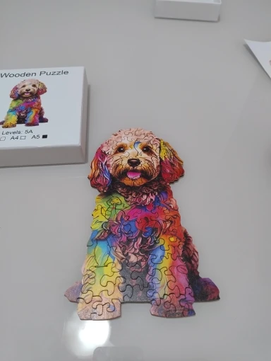 Cavapoo/Cockapoo Dog - Wooden Jigsaw Puzzle