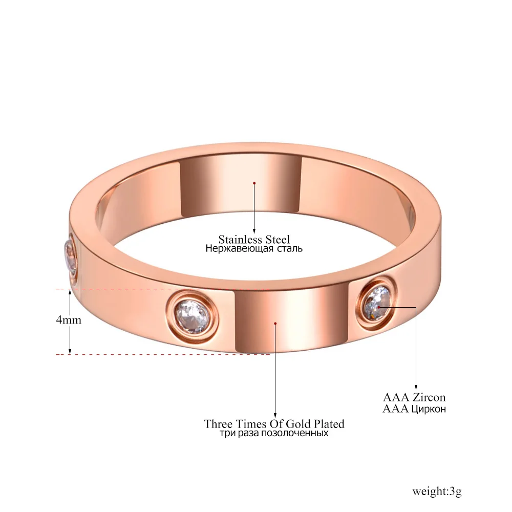 2025 Fashion Style Ladies' Lokaer ring, made of titanium stainless steel, cubic zirconium, used for offices and professions, R19139_voghion.com