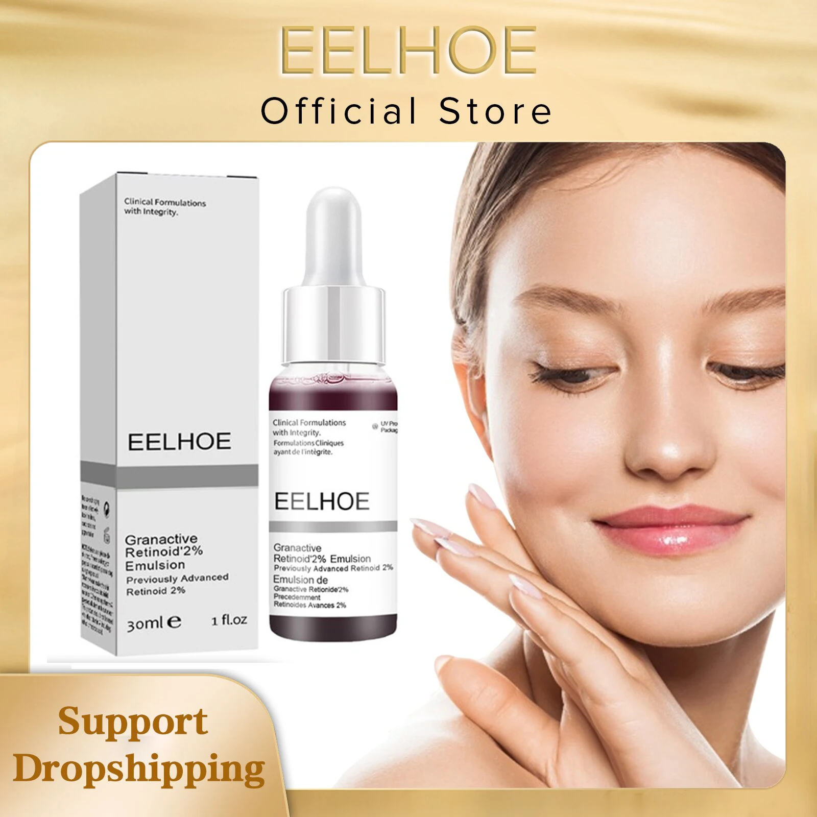 Eelhoe Salicylic Acid Essence Shrink Pores Serum Acne Treatment